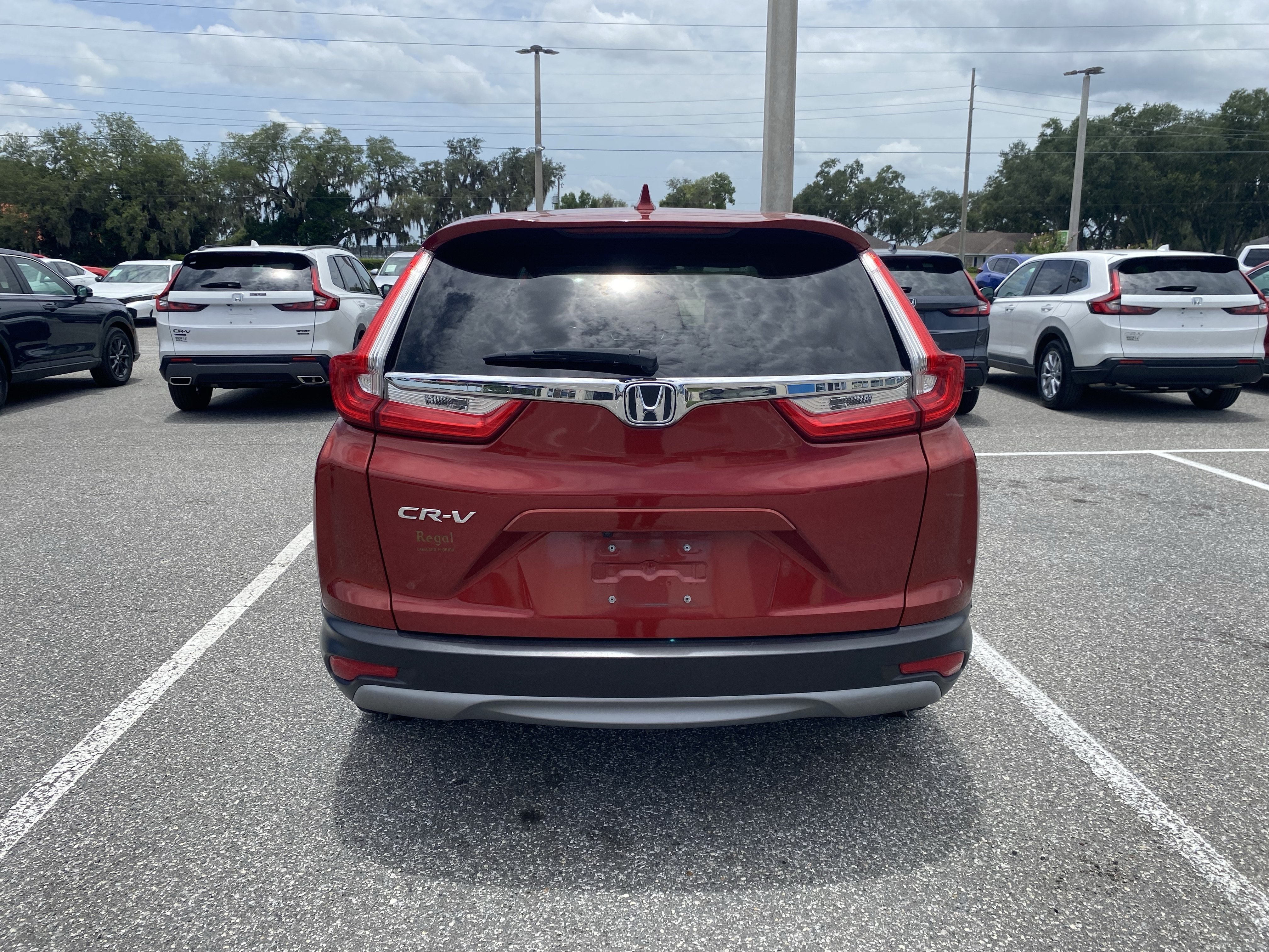 Used 2019 Molten Lava Pearl Honda EX-L image 7