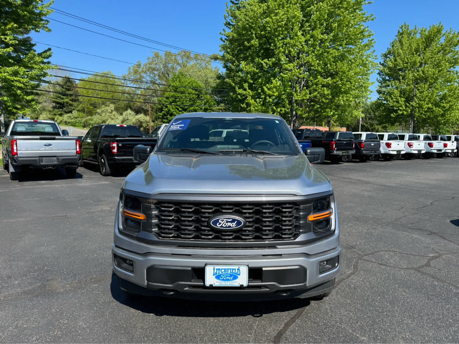Certified Used 2024 Iconic Silver Ford STX image 9