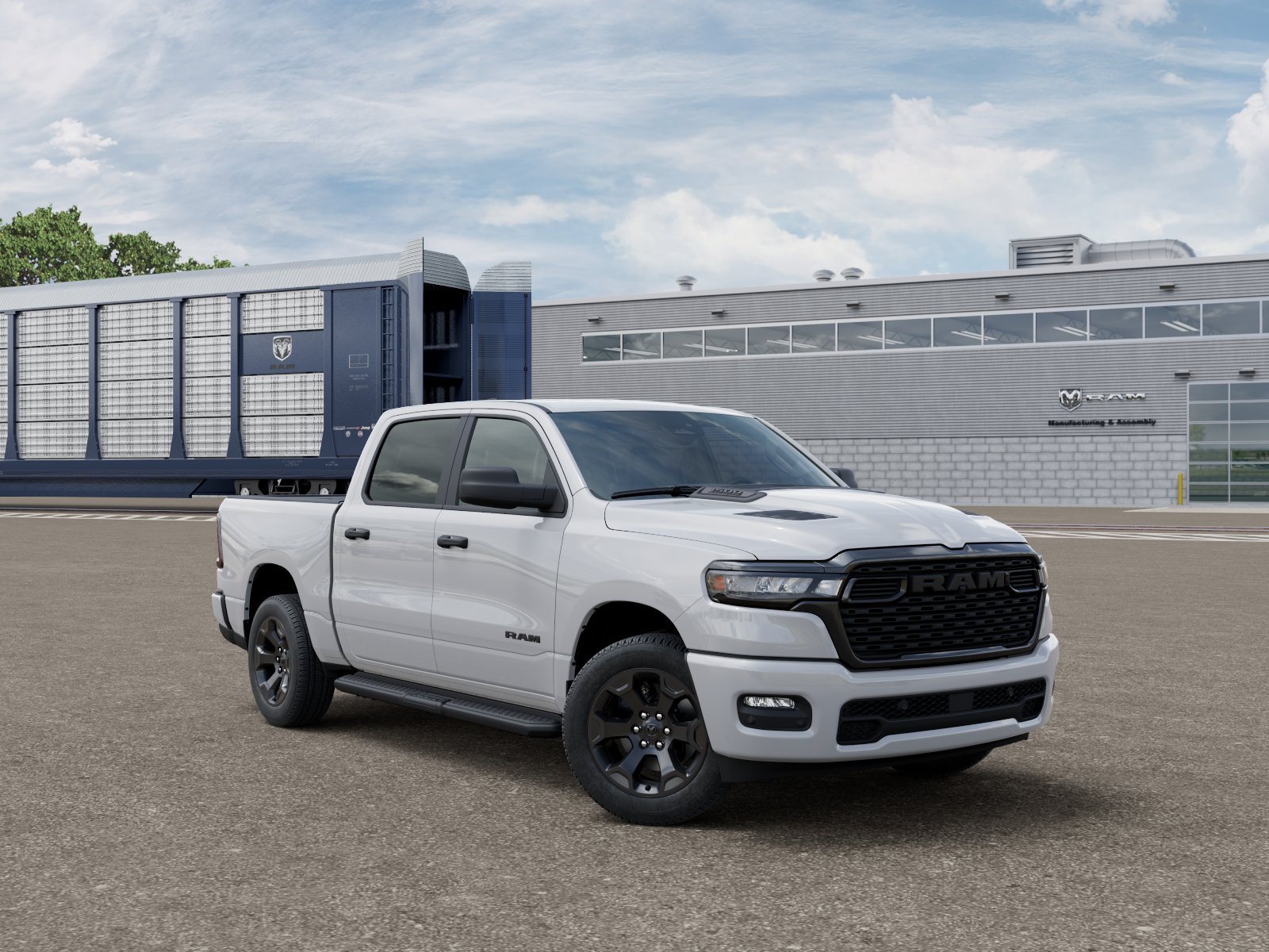 New 2026 Bright White Clear-Coat Exterior Paint RAM Express image 5