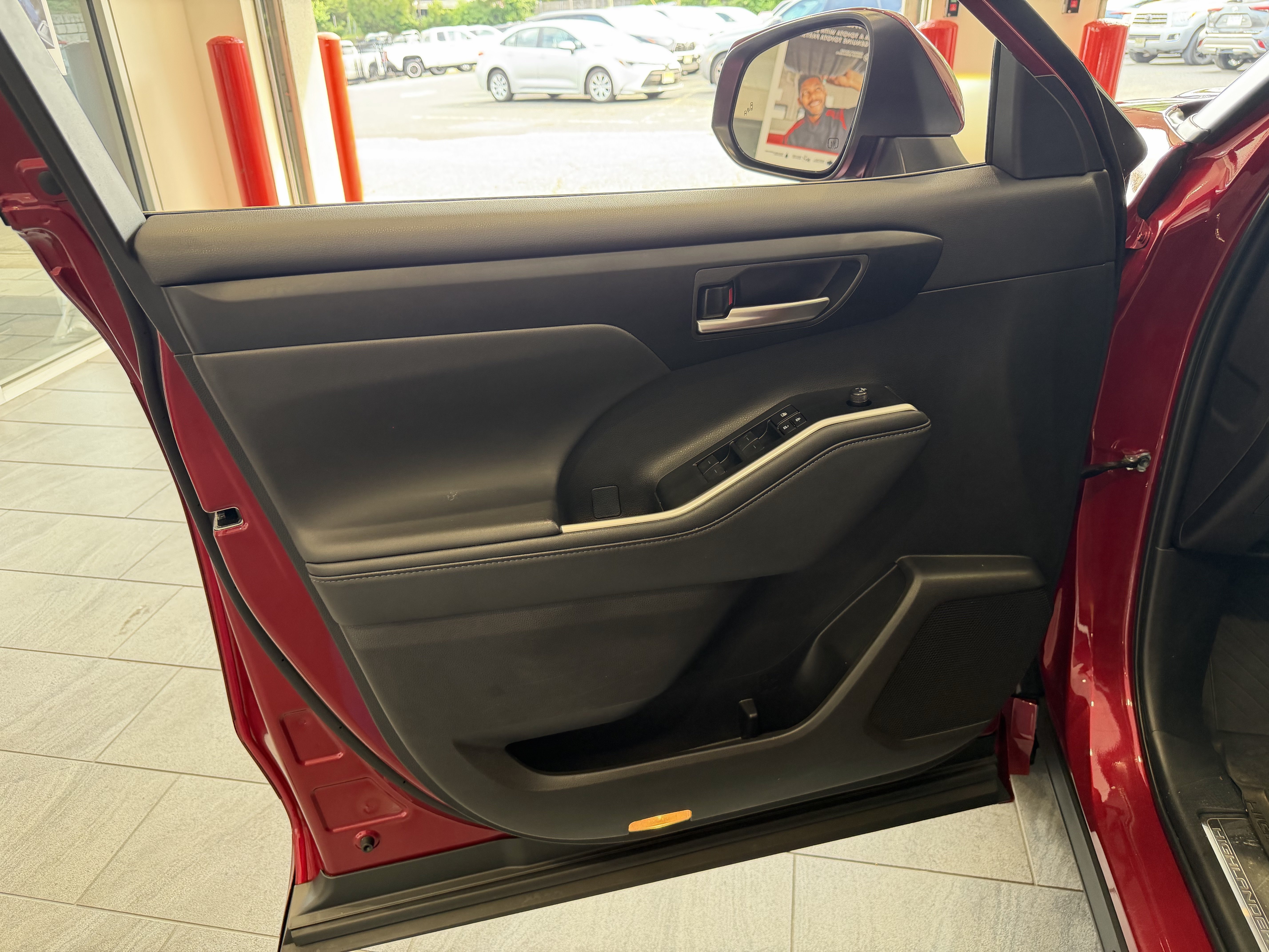 Certified Used 2025 RUBY FLARE RED Toyota XLE image 36