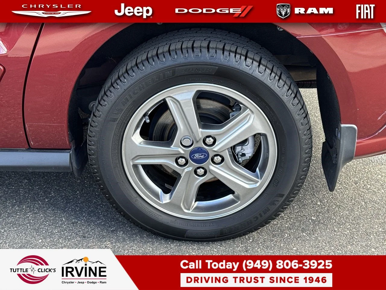 Used 2019 Kapoor Red Metallic Ford Titanium image 19