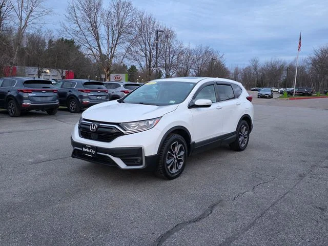 Used 2020 Platinum White Pearl Honda EX-L image 4