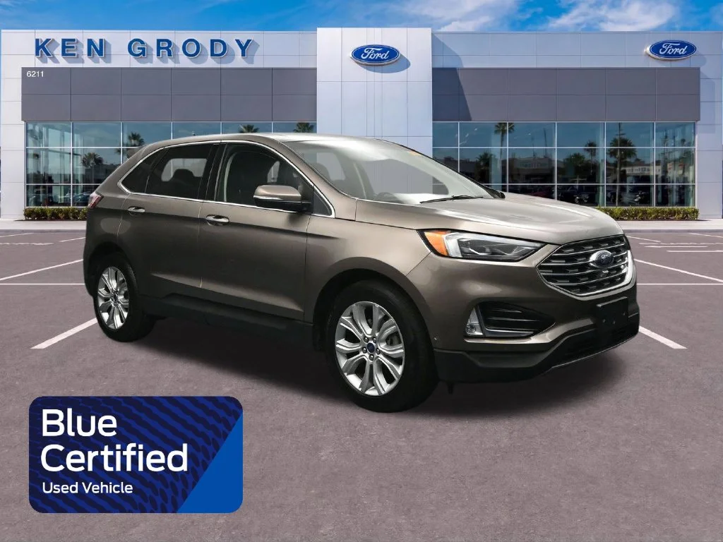 Certified Used 2019 Gray Ford Titanium image 1