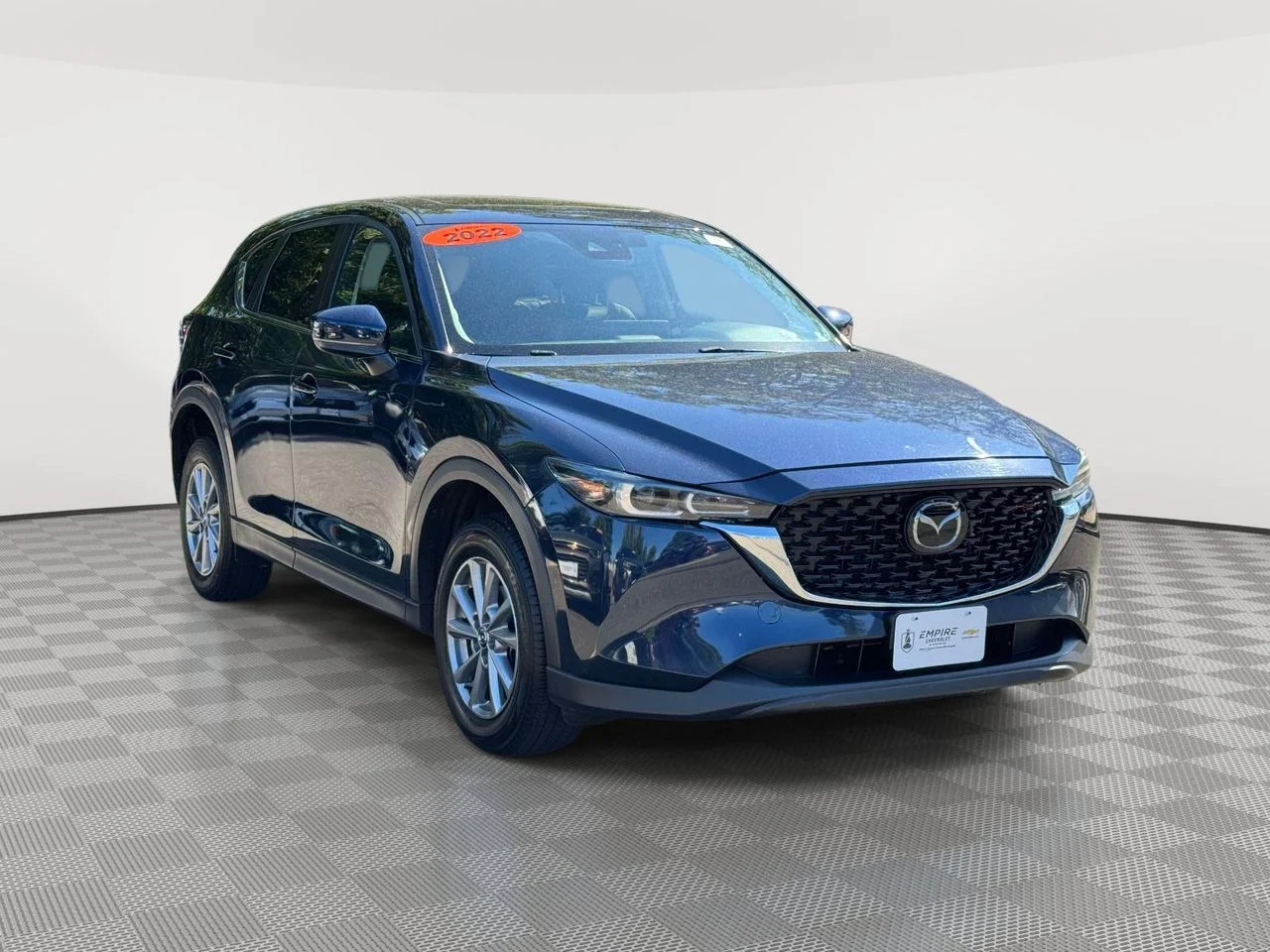 Used 2022 Deep Crystal Blue Mica Mazda 2.5 S Preferred image 1