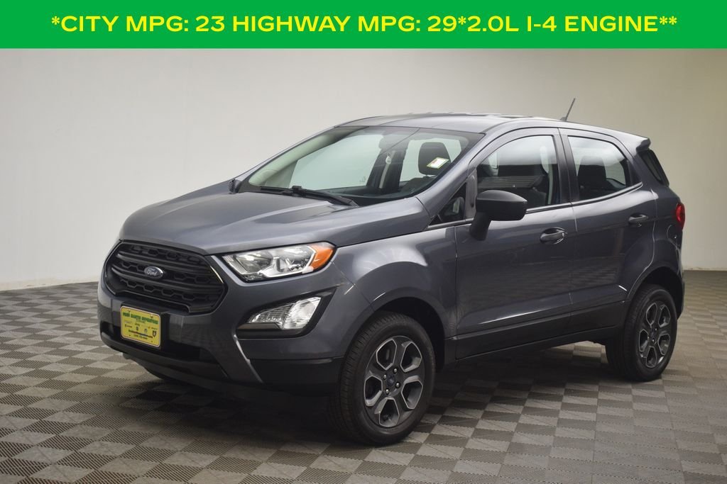 Used 2021 Ford EcoSport S with VIN MAJ6S3FL7MC403796 for sale in Norton, OH