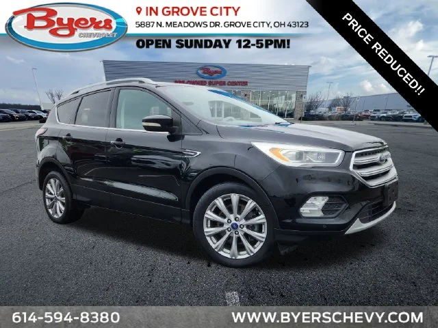 Used 2018 Black Ford Titanium image 1