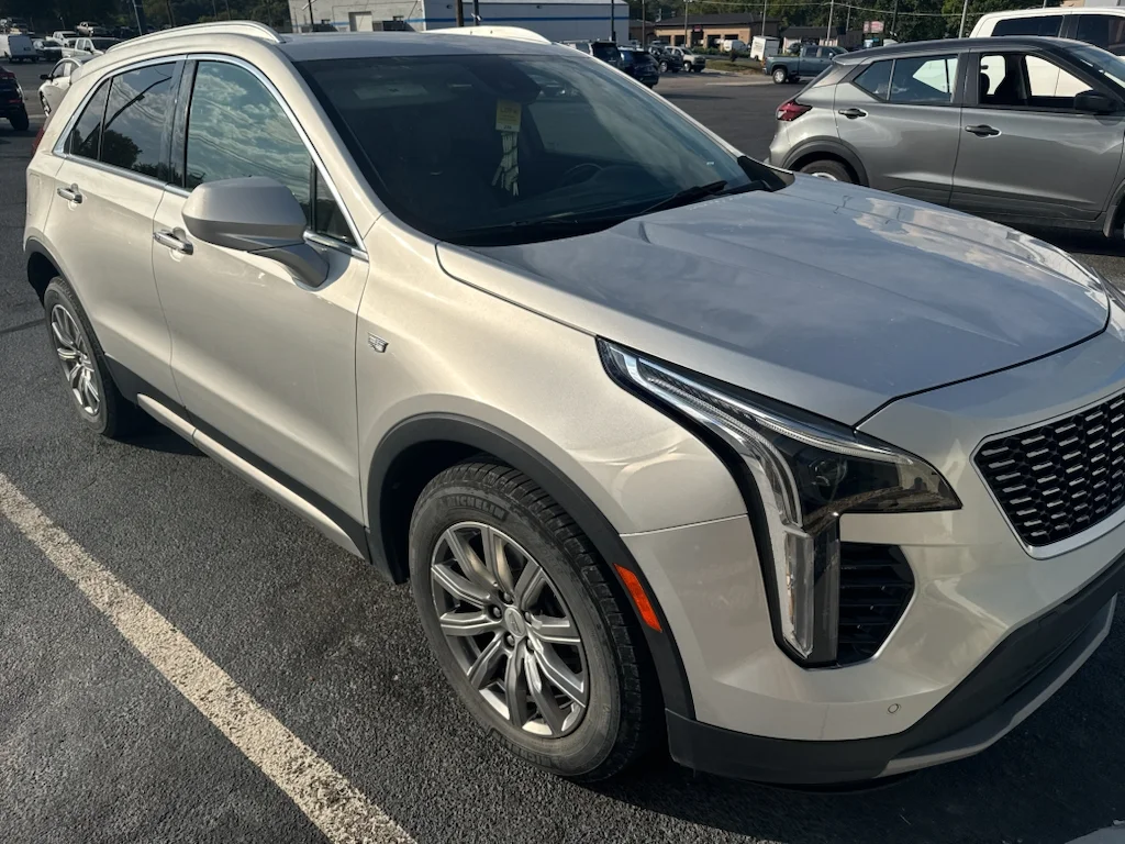 Used 2020 Radiant Silver Metallic Cadillac AWD Premium Luxury image 3