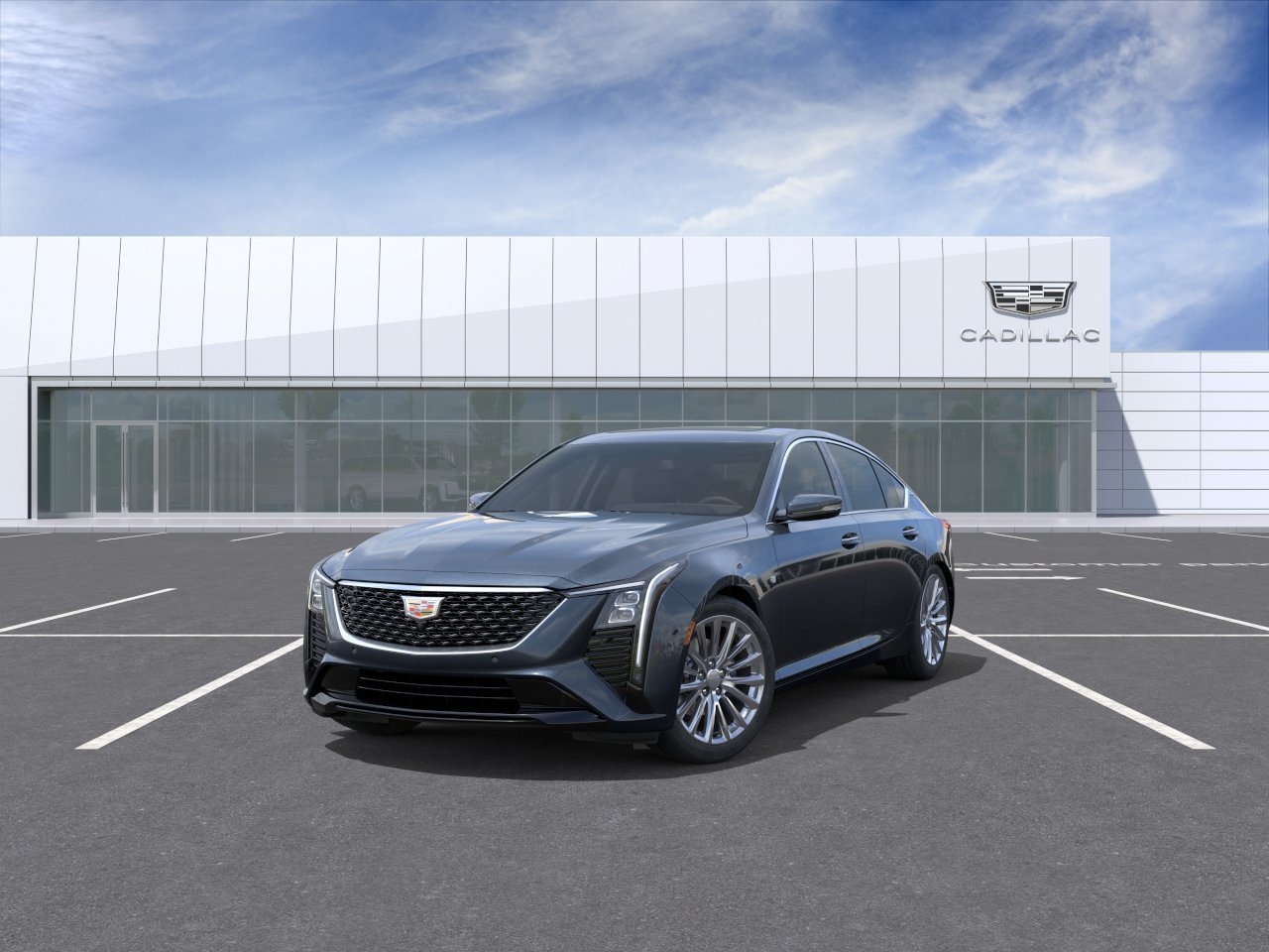 New 2026 Deep Space Metallic Cadillac Premium Luxury image 8