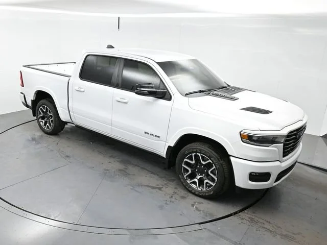 Used 2025 Bright White Clearcoat Ram Laramie image 33