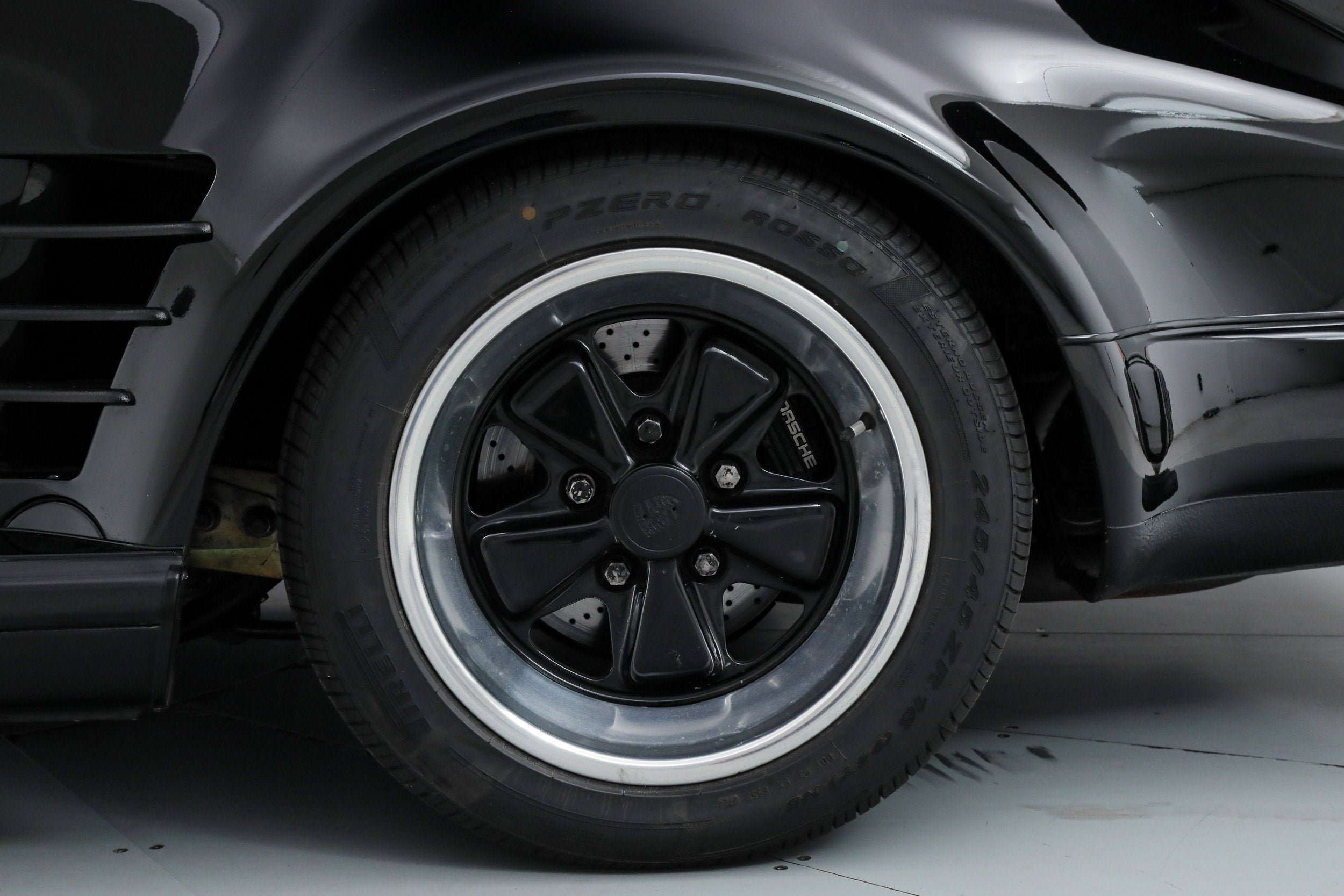 Used 1989 Black Porsche Turbo Cabriolet Slantnose image 61