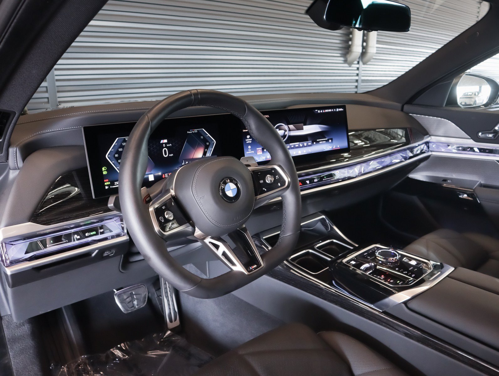 Used 2025 Frozen Deep Grey BMW 740i image 14