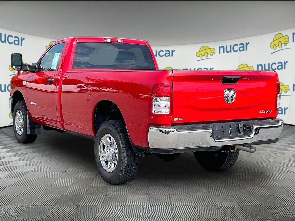 Used 2022 Flame Red Clearcoat Ram Tradesman image 4