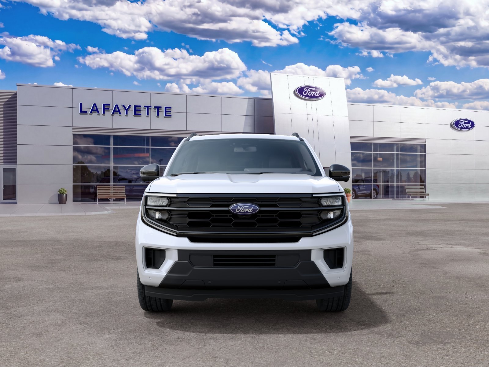New 2027 Star White Metallic Tri-Coat Ford Active image 3