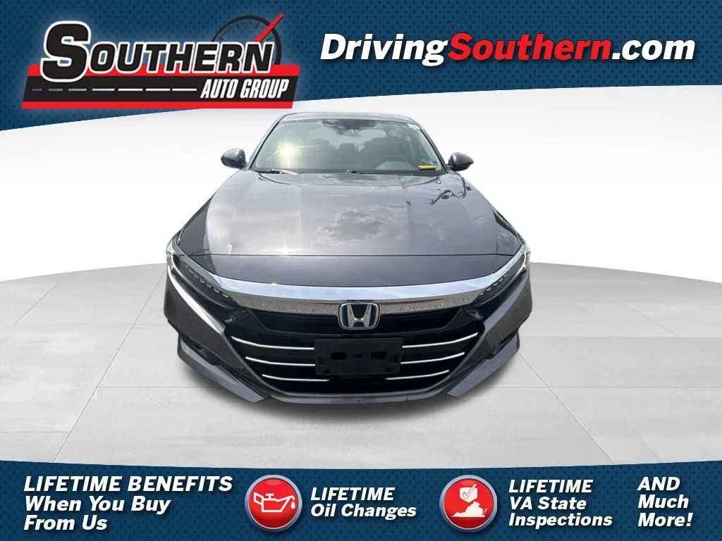 Used 2021 White Honda EX-L image 1
