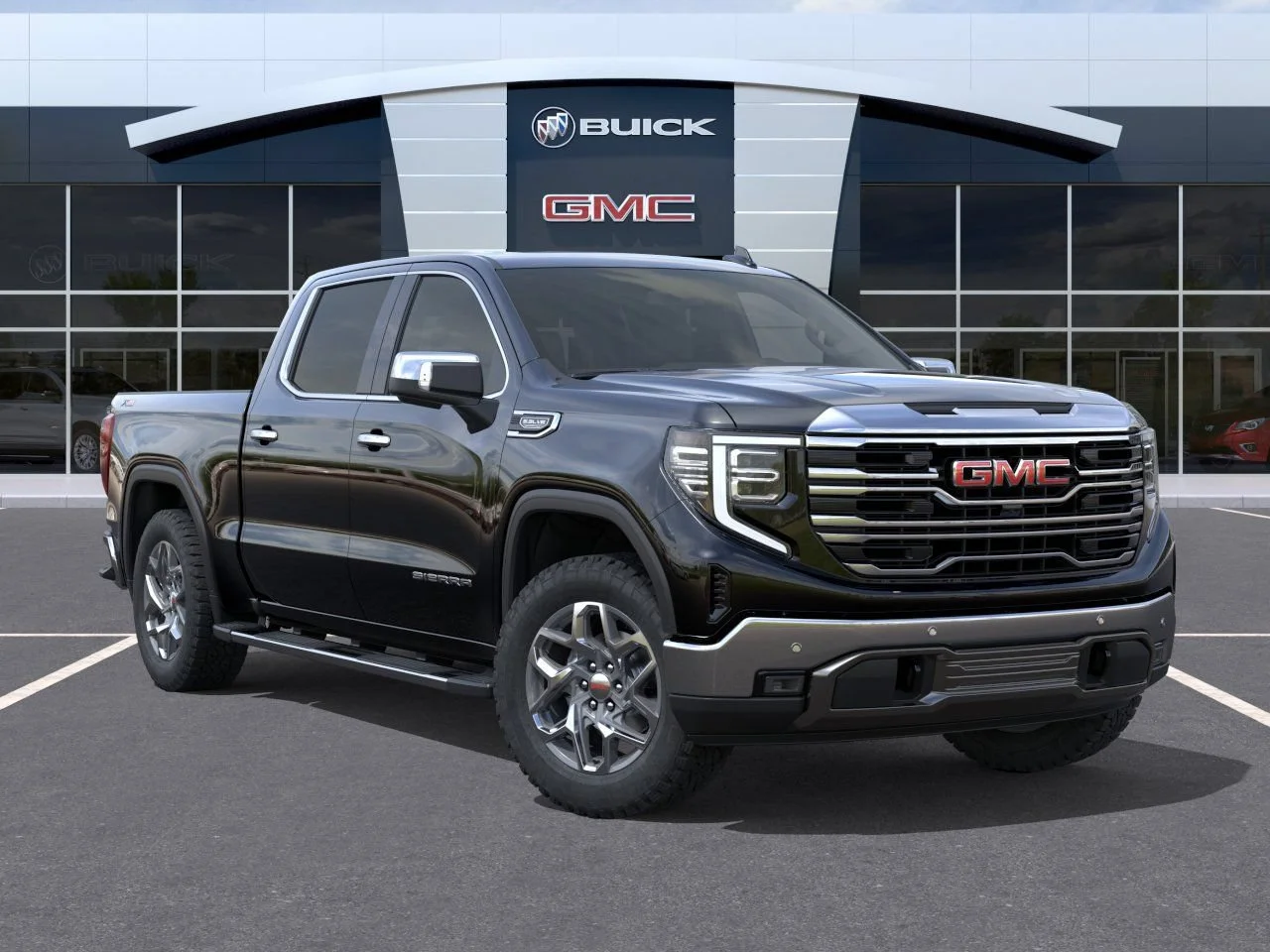 New 2026 Onyx Black GMC SLT image 7