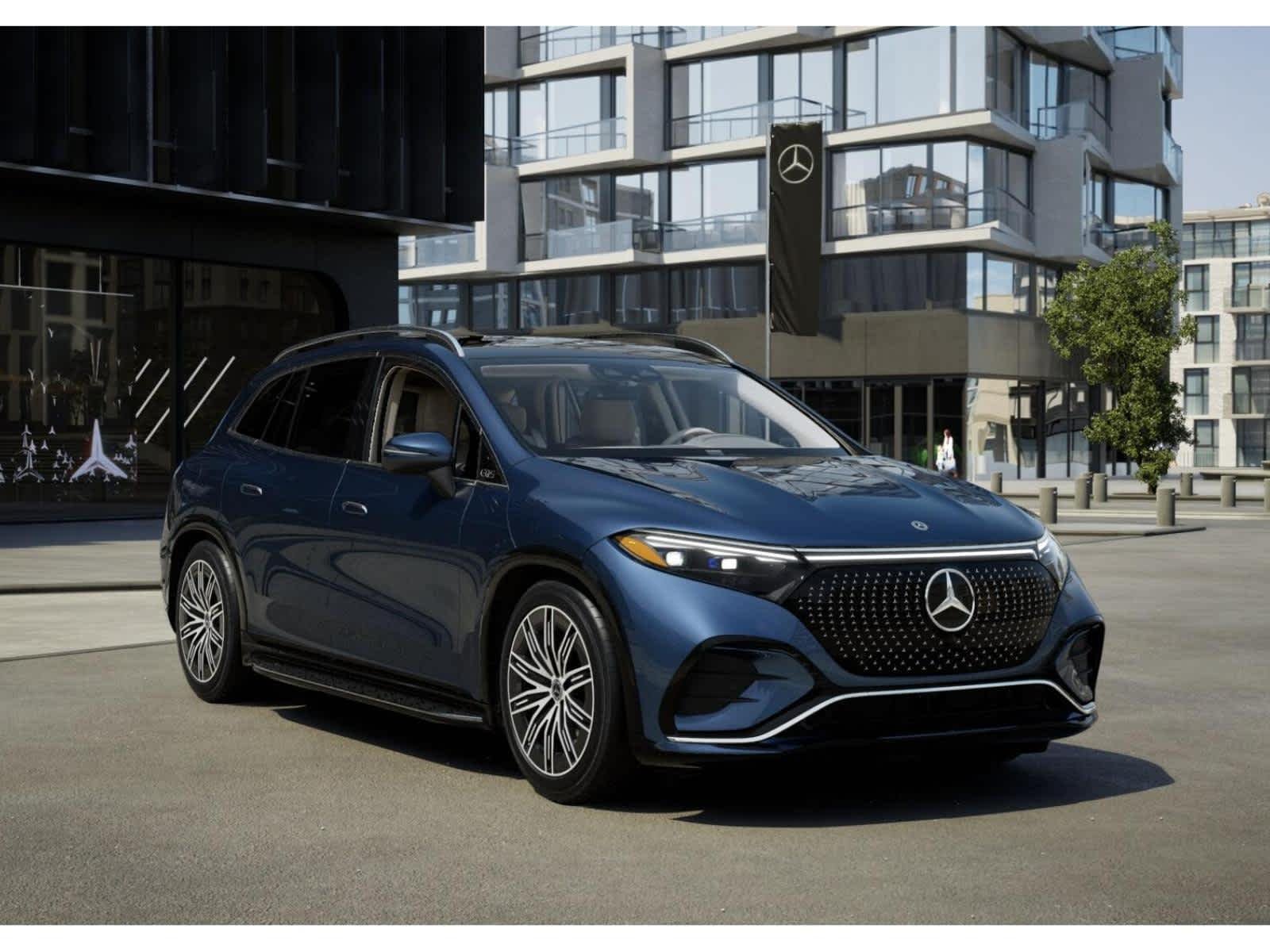 New 2026 Twilight Blue Metallic Mercedes-Benz EQS 400 image 9