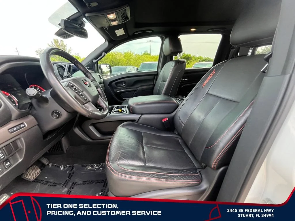 Used 2021 White Nissan Crew Cab PRO-4X 4x4 image 10