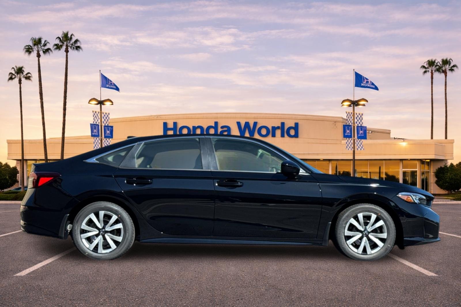 New 2026 Crystal Black Pearl Honda LX image 3