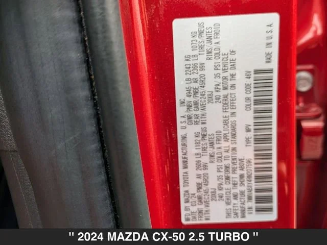 Used 2024 Red Mazda 2.5 Turbo image 39
