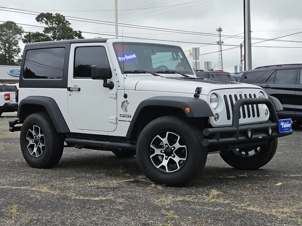 Used 2018 Jeep Wrangler JK Sport S with VIN 1C4AJWAG1JL804257 for sale in Mount Pleasant, TX