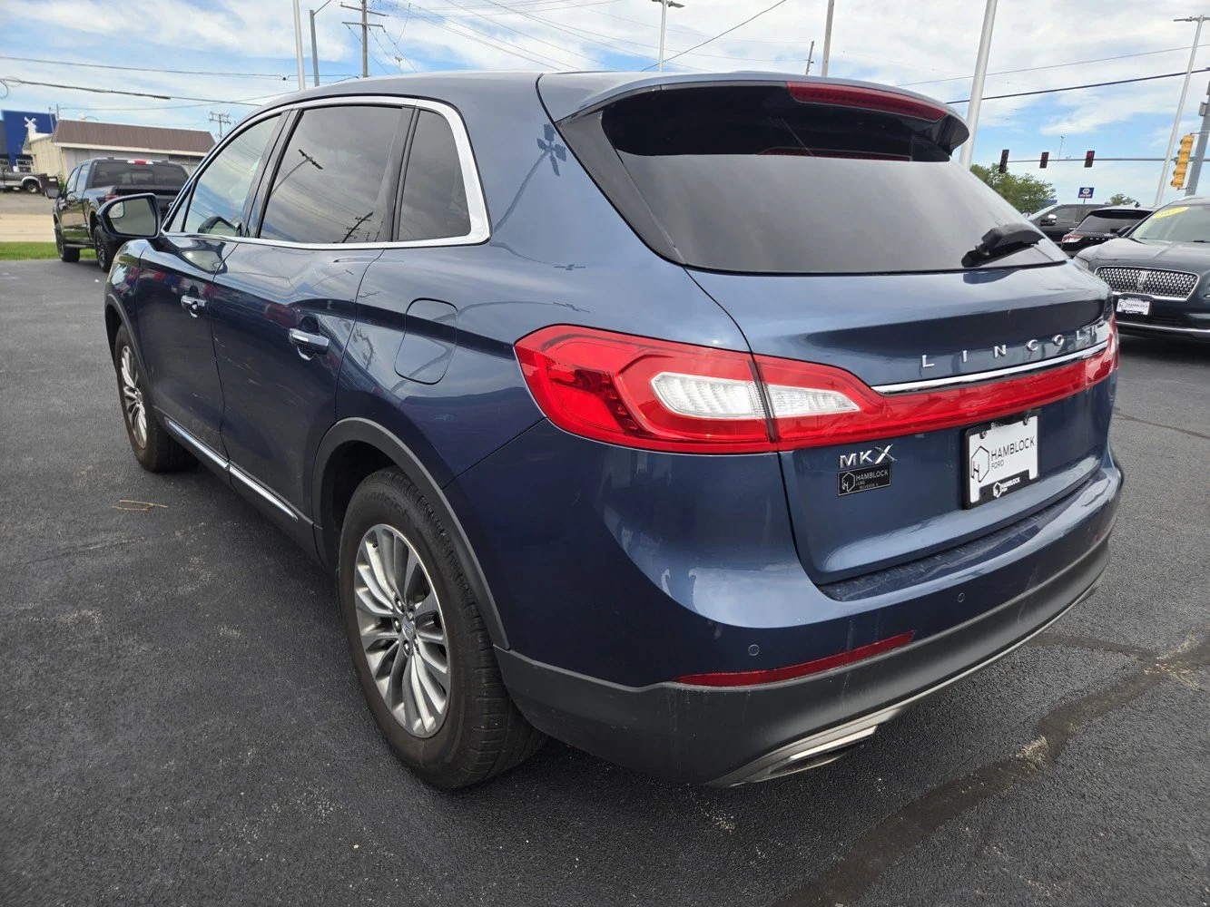 Used 2018 Blue Metallic LINCOLN Select image 7