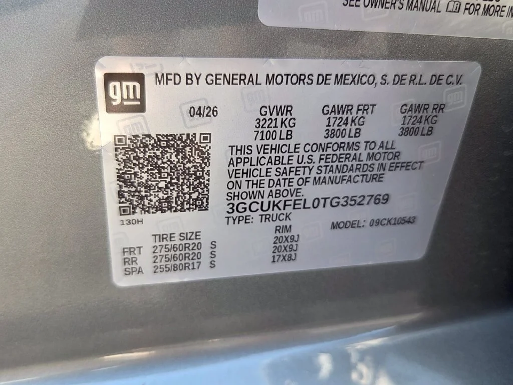 New 2026 Sterling Gray Metallic Chevrolet LT Trail Boss image 43