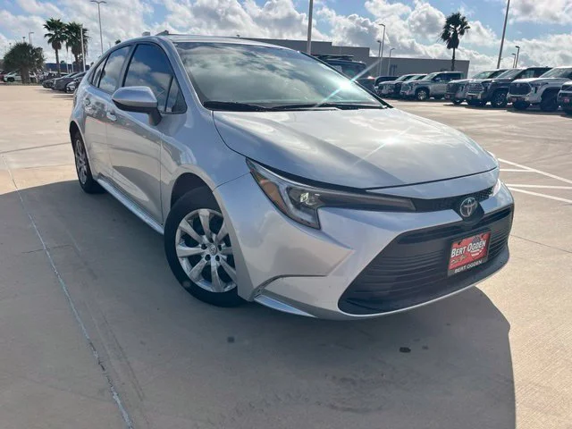 Used 2024 Silver Toyota LE image 1