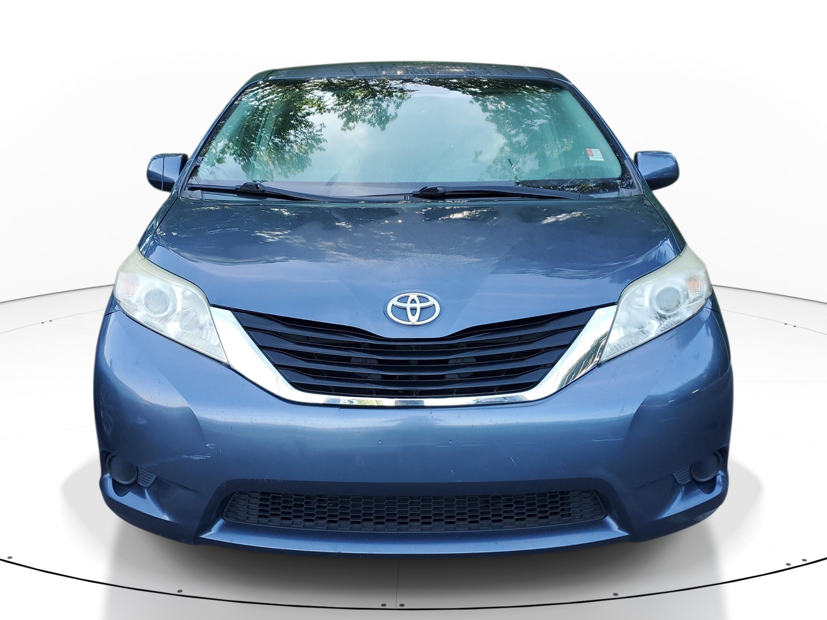 Used 2014 Blue Toyota LE image 1