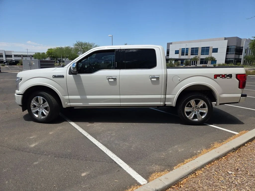 Used 2018 White Ford Platinum image 5