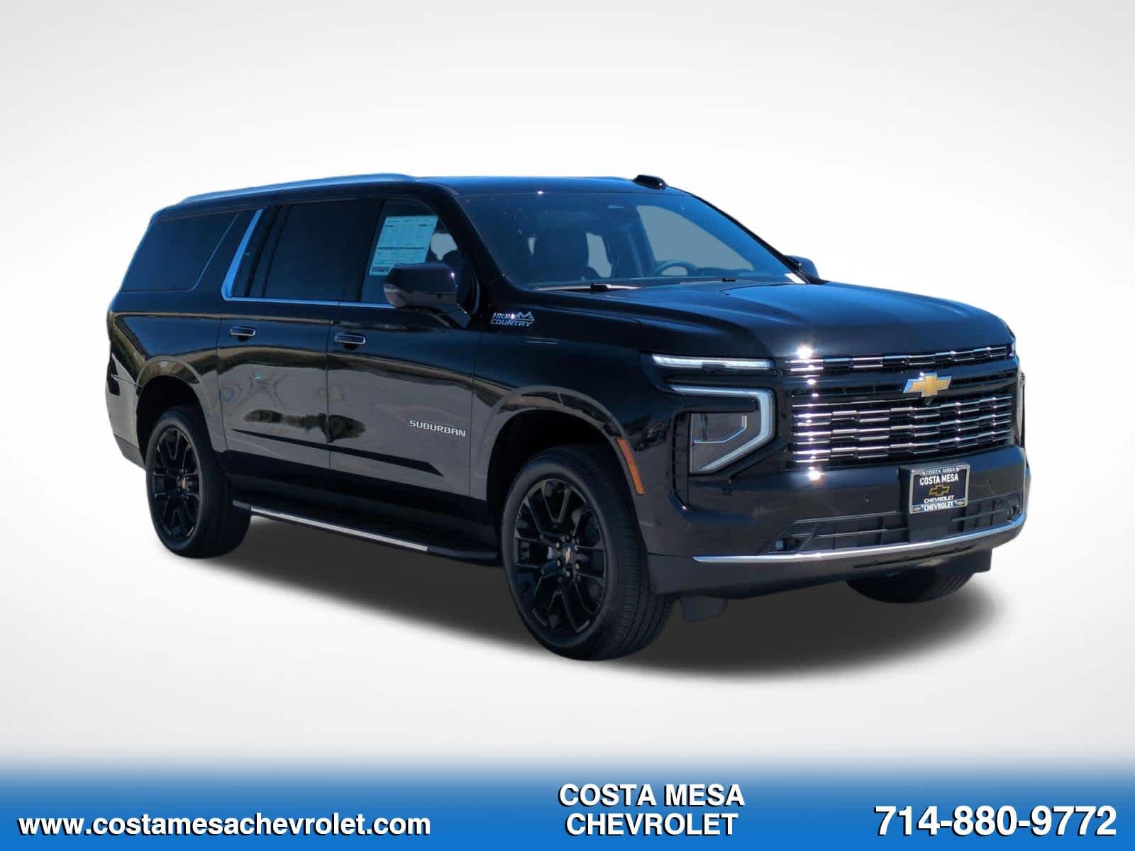 New 2026 Black Chevrolet High Country image 3