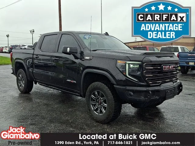 Certified Used 2024 Black GMC AT4X image 1