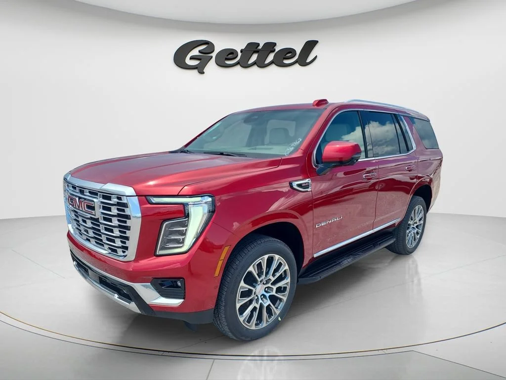 New 2026 Volcanic Red Tintcoat GMC Denali image 1