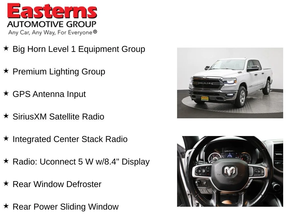Used 2023 White Ram Big Horn/Lone Star image 11
