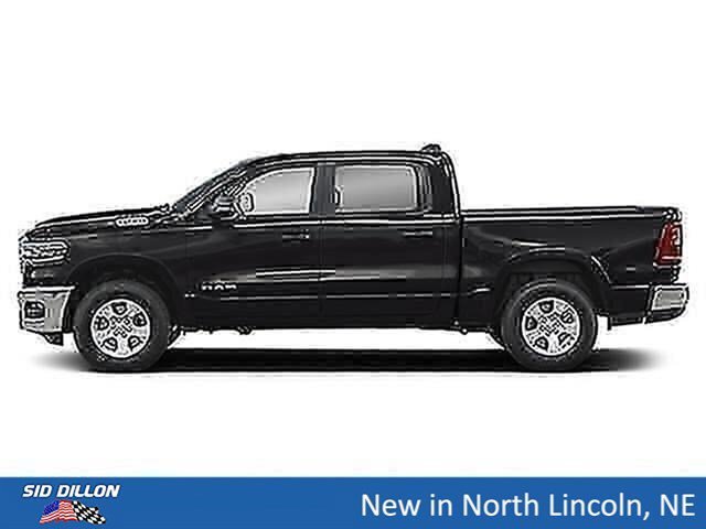 New 2026 Diamond Black Crystal Pearl-Coat Exterior Paint RAM Big Horn image 3