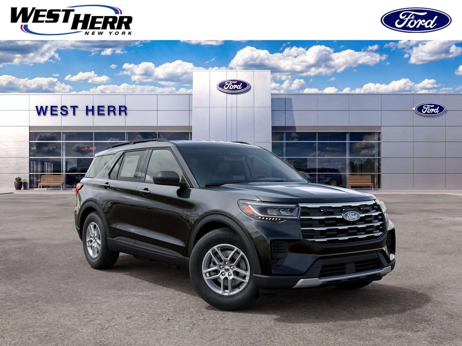 New 2027 Agate Black Metallic Ford Active image 1