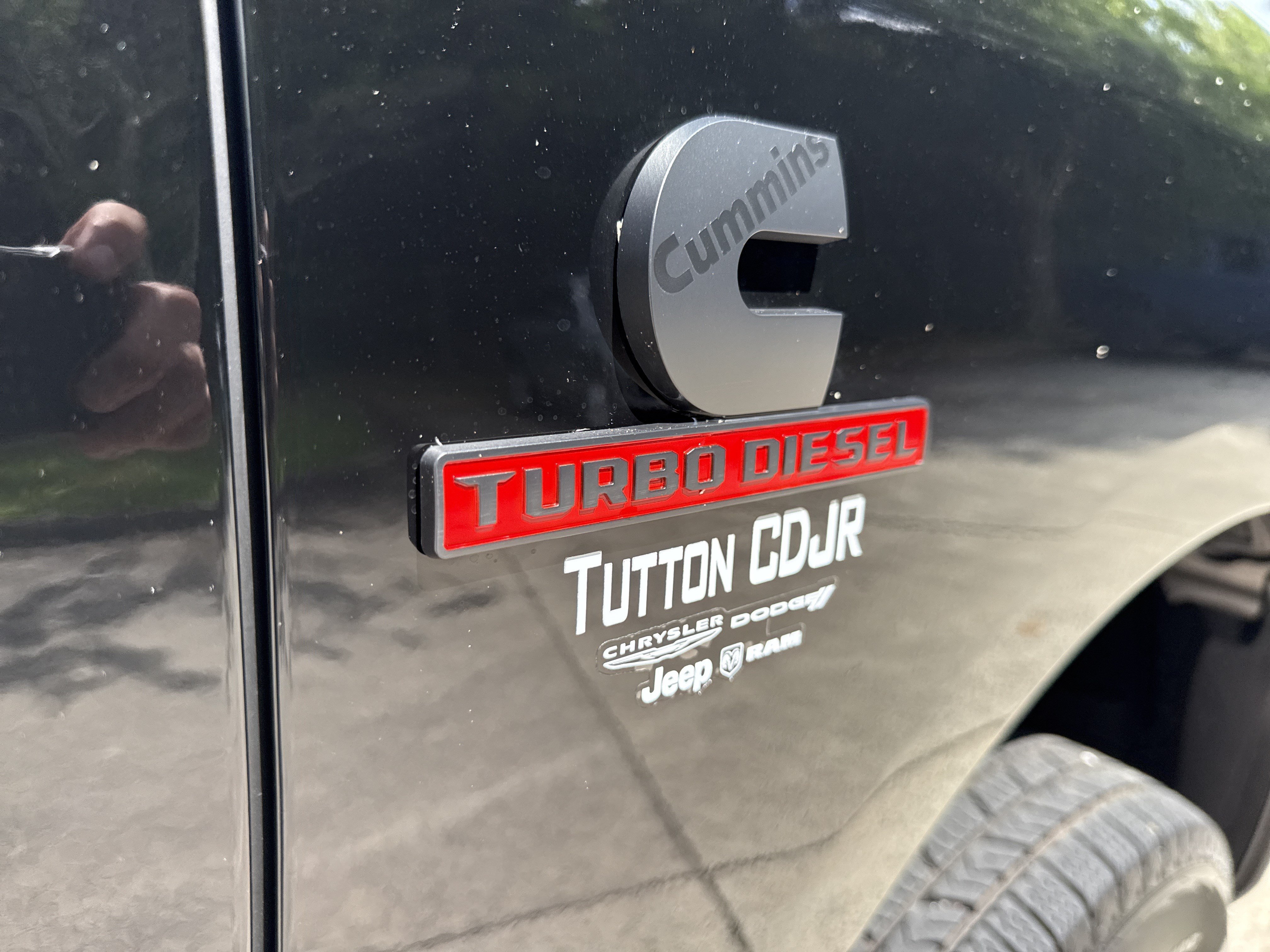 New 2026 Diamond Black Crystal Pearlcoat RAM Tradesman image 14
