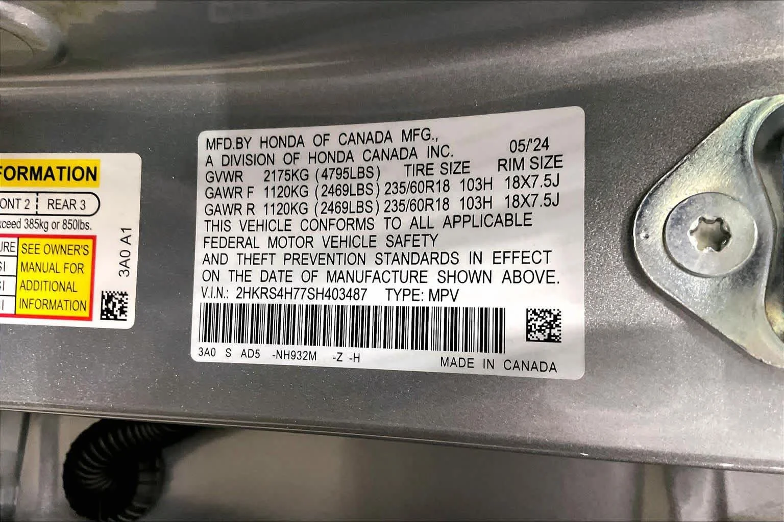 Used 2025 Solar Silver Metallic Honda EX-L image 37