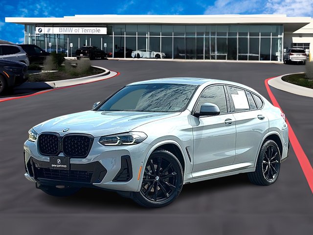 Pre-Owned 2023 BMW X4 2L I-4 direct injection, DOHC, variable valve control, intercooled turbo, premium gasoline, engine with 248HP AWD xDrive30i