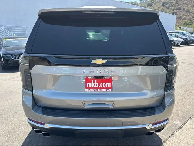 Used 2025 Sterling Gray Metallic Chevrolet High Country image 13