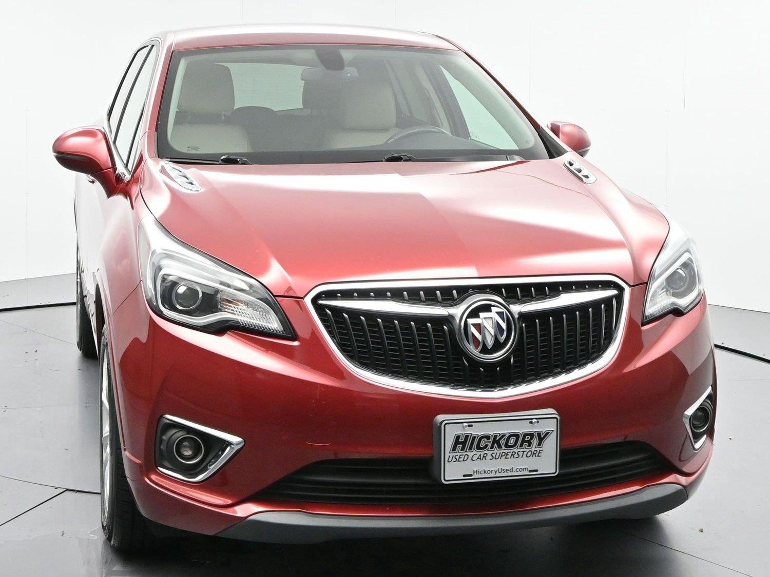 Used 2019 Chili Red Metallic Buick Preferred image 2