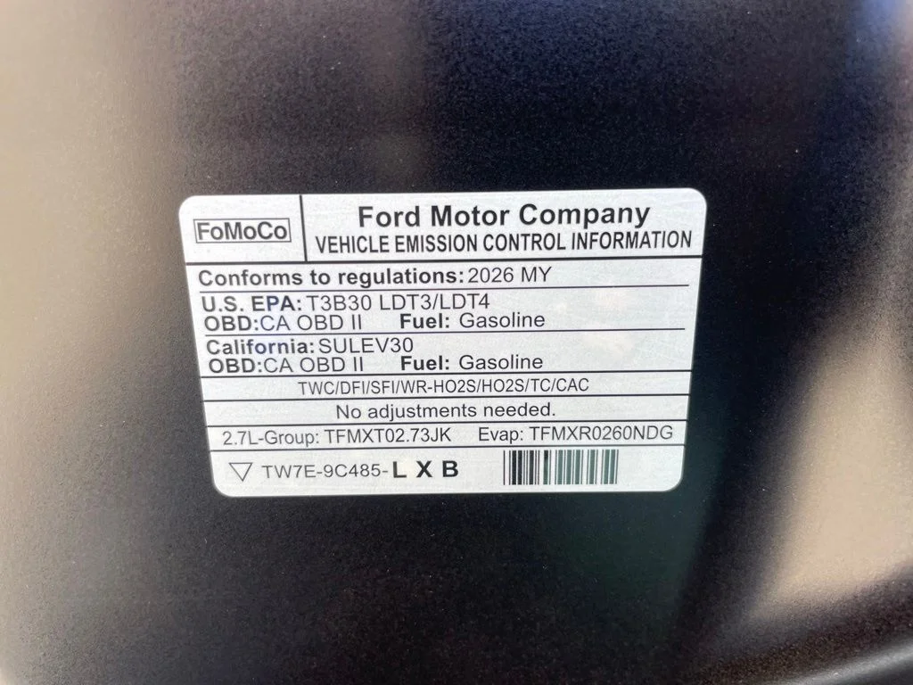 New 2026 Argon Blue Metallic Ford STX® image 41