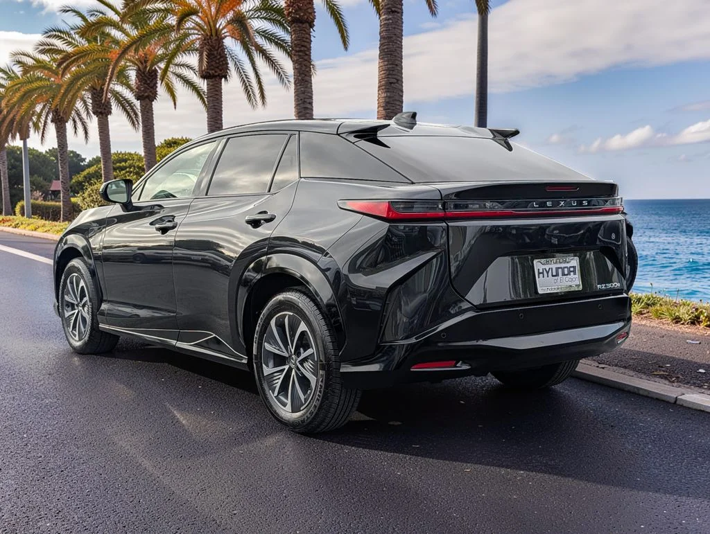 Used 2024 Black Lexus 300e Premium image 7