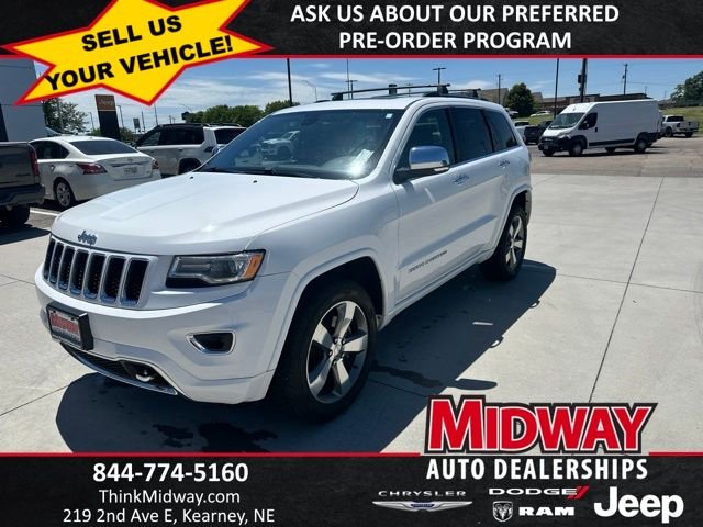 Used 2016 White Jeep Overland image 1