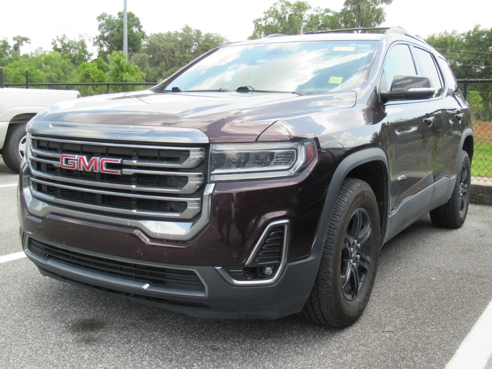 Used 2021 Red GMC AT4 image 2