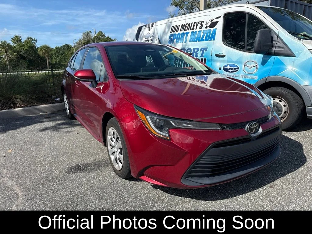 Used 2024 Red Toyota LE image 1