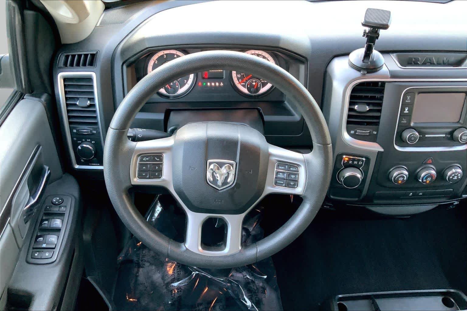 Used 2021 Billet Silver Metallic Clearcoat Ram SLT image 6