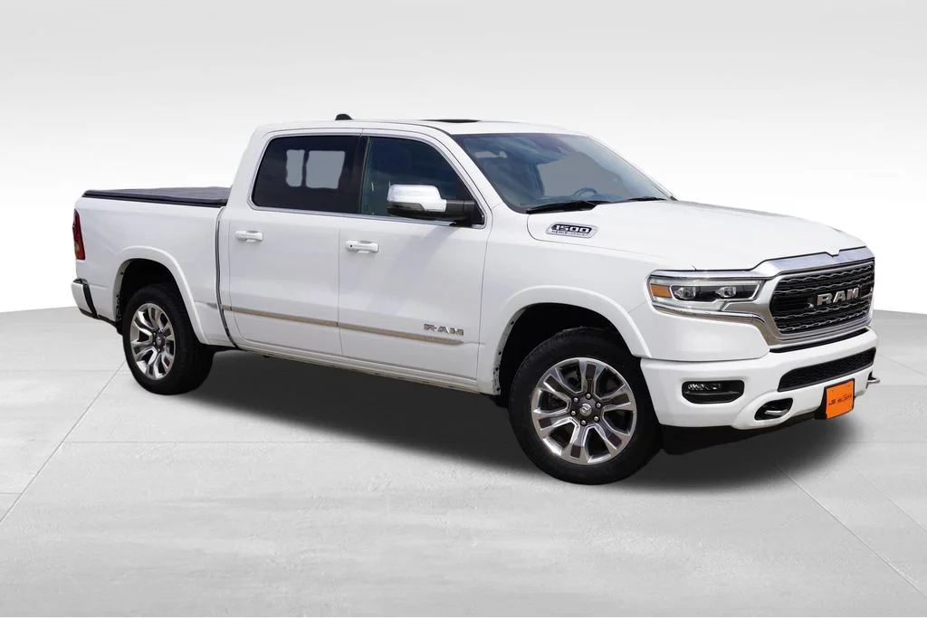 Used 2024 Bright White Clearcoat Ram Limited image 2