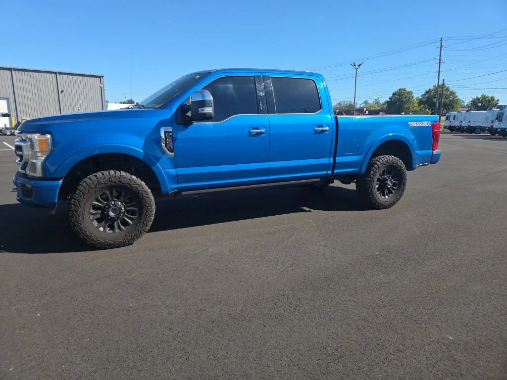 Used 2020 Blue Ford Platinum image 13