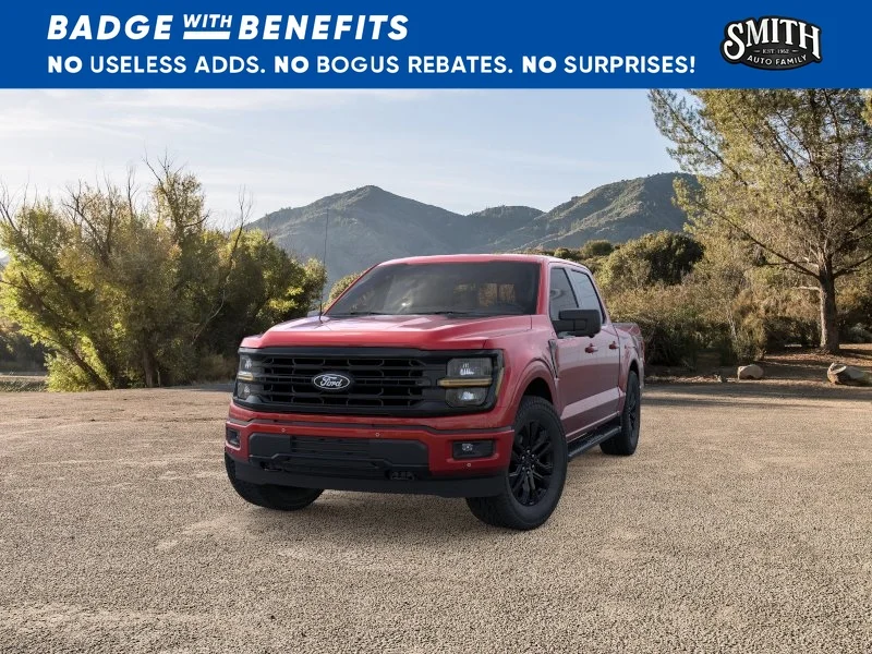 New 2026 Ruby Red Metallic Tinted Clearcoat Ford XLT image 3