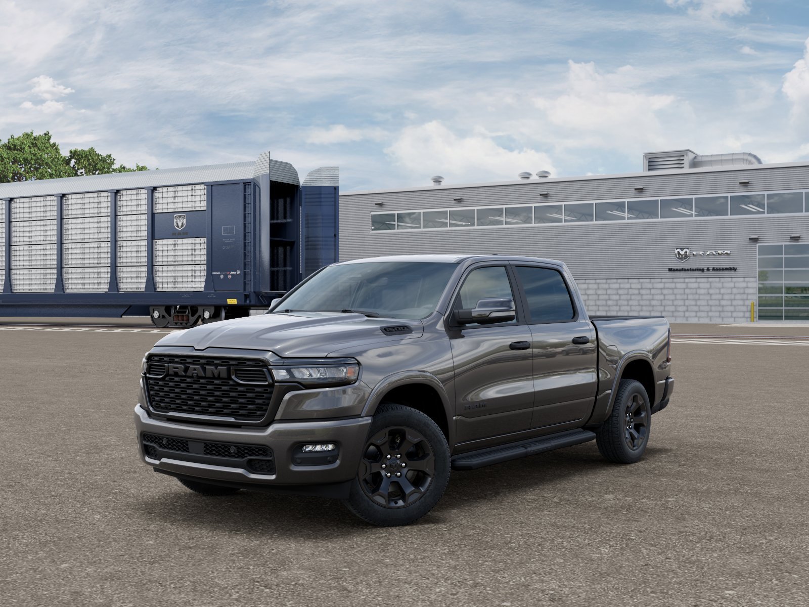 New 2026 Granite Crystal Metallic Clearcoat RAM Big Horn image 27